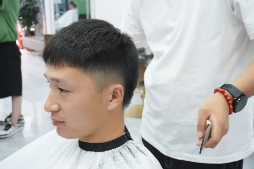 ทรง Burst Fade